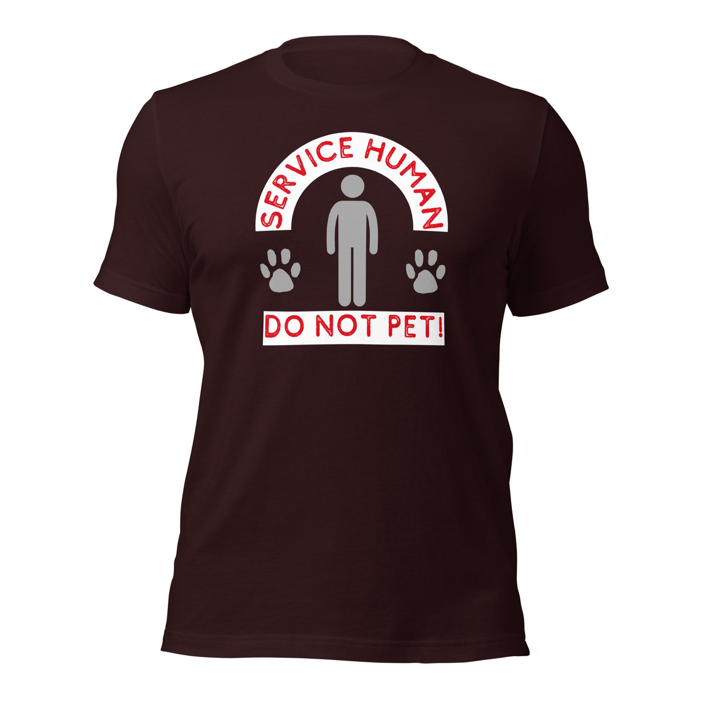 Service Human Do Not Pet t-shirt