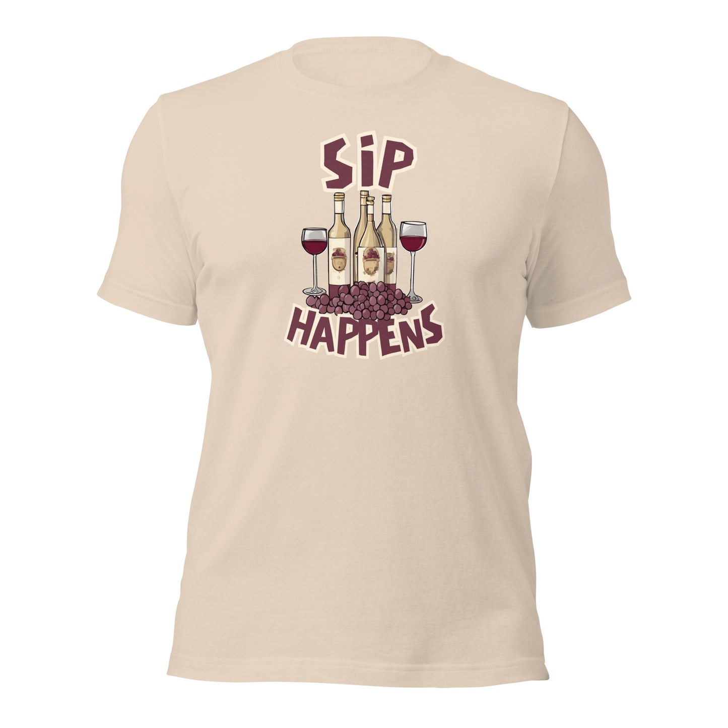 Sip Happens Unisex t-shirt